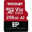 patriot ep series 256gb micro sdxc u3 uhs i v30 a2 pef256gep32mcx photo