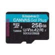 kingston sdcg3 256gbsp canvas go plus 256gb micro sdxc class 10 uhs i u3 v30 a2 photo