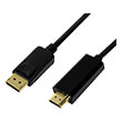 logilink cv0127 display port to hdmi cable 2m photo