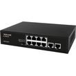 redline rl sp8610e 8 port network switch poe 2uplink photo