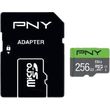 pny elite micro sdxc 256gb u1 with adapter psdu256v11100el ge photo