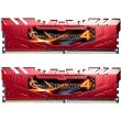 ram gskill f4 2666c15d 8grr 8gb 2x4gb ddr4 2666mhz ripjaws 4 red dual channel kit photo