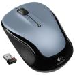 logitech m325 wireless mouse light silver photo