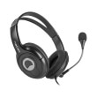 natec nsl 1178 bear 2 headphones with microphone black photo