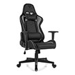 sense7 gaming chair spellcaster fabric black grey photo