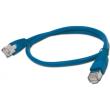 cablexpert pp12 2m b blue patch cord cat5e molded strain relief 50u plugs 2m photo