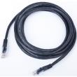 cablexpert pp12 3m bk black patch cord cat5e molded strain relief 50u plugs 3m photo