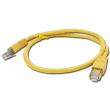 cablexpert pp22 1m y yellow ftp patch cord molded strain relief 50u plugs 1m photo