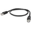 cablexpert pp22 2m bk black ftp patch cord molded strain relief 50u plugs 2m photo