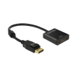 delock 62607 adapter displayport 12 male hdmi female 4k active black photo