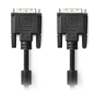 nedis ccgb32000bk20 cable dvi d dual male dvi d dual male 2m photo