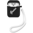 guess silicone case vintage for apple airpods gen 1 apple airpods gen 2 black guaca2lsvsbw photo