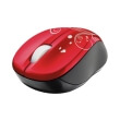 trust 17355 vivy wireless mini mouse red swirls photo