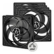 fan arctic f12 pwm pst 5 pack photo