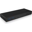 raidsonic icy box usb 30 type a type c dock with pd 65 w ib dk2245ac photo