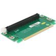 delock 41914 riser card pci express x16 angled 90 right insertion for htpc photo