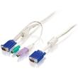 level one acc 2101 kvm cable set 18m photo