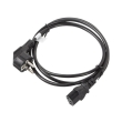 lanberg cable power cord cee 7 7 iec 320 c13 18m vde black photo