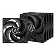 arctic p12 pwm pst fan 120mm value pack black black photo