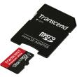 transcend ts128gusdu1 128gb micro sdxc class 10 uhs i 400x premium with adapter photo