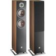 dali oberon 7 floorstanding loudspeaker walnut photo