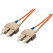 equip 253313 fiber optic patchcable sc sc duplex mm 50 125 om2 orange lsoh 3m photo