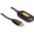 delock 82308 cable usb 20 extension active 5m photo