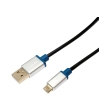 logilink buam210 premium usb 20 connection cable am micro bm 10m photo