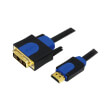 logilink chb3103 hdmi high speed with ethernet v14 to dvi d cable gold plated 30m black photo