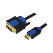 logilink chb3110 hdmi high speed with ethernet v14 to dvi d cable gold plated 100m black photo