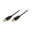 logilink cu0040 usb 30 connection cable am to am 3m black photo