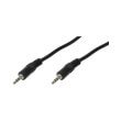 logilink ca1053 audio cable 2x 35mm male stereo 10m black photo