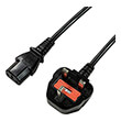 logilink cp121 power cord uk c13 18m black photo