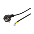 logilink cp135 power cord schuko plug 90 cee 7 7 to open wire with crimp barre 15m black photo