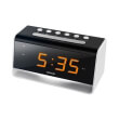 sencor sdc 4400 w alarm clock with led night light white photo