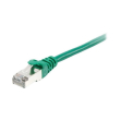 equip 606403 cat6a s ftp patch cable rj45 lszh 26awg 1m green photo