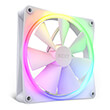 nzxt f140 rgb 140mm white fan photo