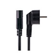 startech 713e 1m power cord 1m computer power cord eu schuko to c13 black photo