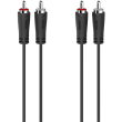 hama 205093 audio cable 2 rca plugs 2 rca plugs 5 m photo