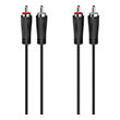 hama 205257 audio cable 2 rca plugs 2 rca plugs 15 m photo