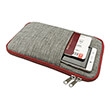 travel wallet polyester redzip photo