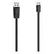 hama 200653 cable usb c plug usb a 32 gen1 plug 3 m black photo