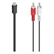 hama 200730 audio cable usb c plug rca plug stereo 150 m photo