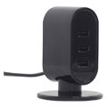 energenie eg u3c3a 01 mx universal usb desktop charger 31a black extra photo 1