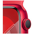 apple watch series 9 mrxk3 45mm product red aluminium case with product red sport band m l extra photo 2