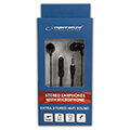 esperanza eh193 earphones with microphone black extra photo 2