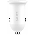 baseus grain pro car charger 2x usb 48a 24w white extra photo 1