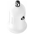 baseus grain pro car charger 2x usb 48a 24w white extra photo 2