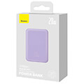 baseus wireless powerbank qi 10000mah mini magnetic magsafe 20watt purple extra photo 9