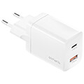 4smarts wall charger pd dual port usb type c 25w white extra photo 1